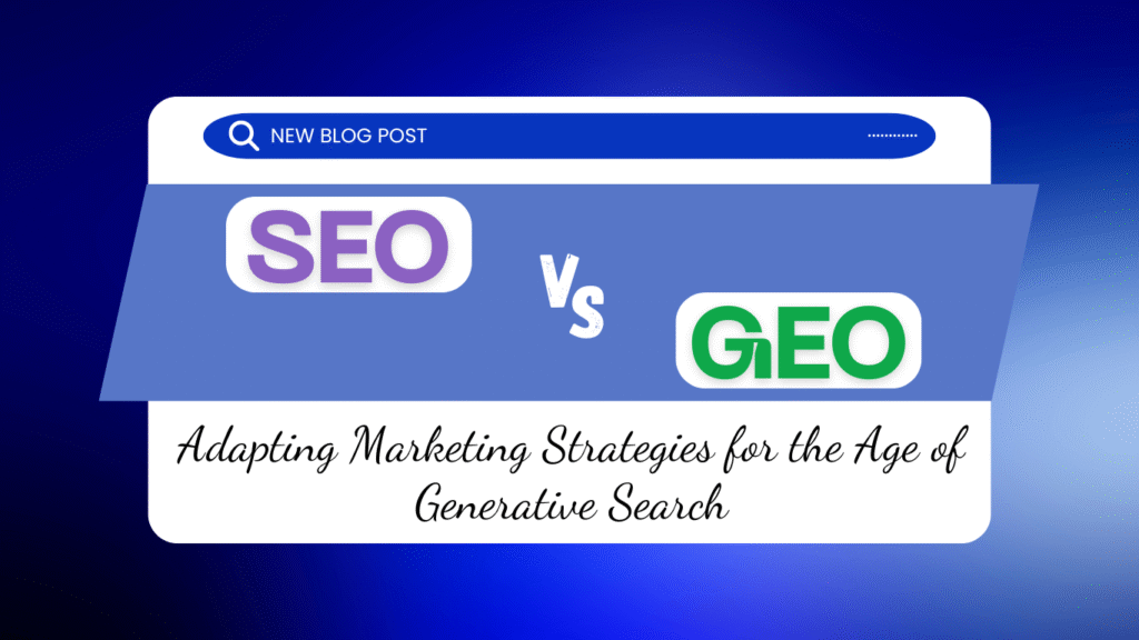 SEO vs GEO