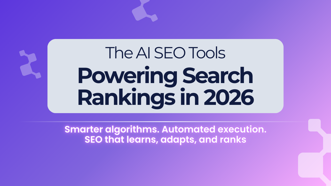 Top AI SEO Tools for 2026 | AI-Driven SEO Automation Guide