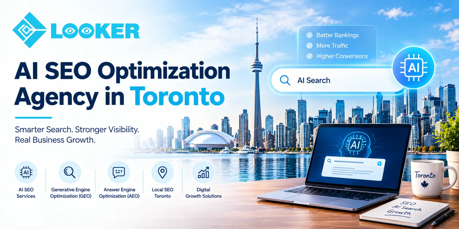 AI SEO Optimization Agency in Toronto: Improve Your Visibility in AI Search